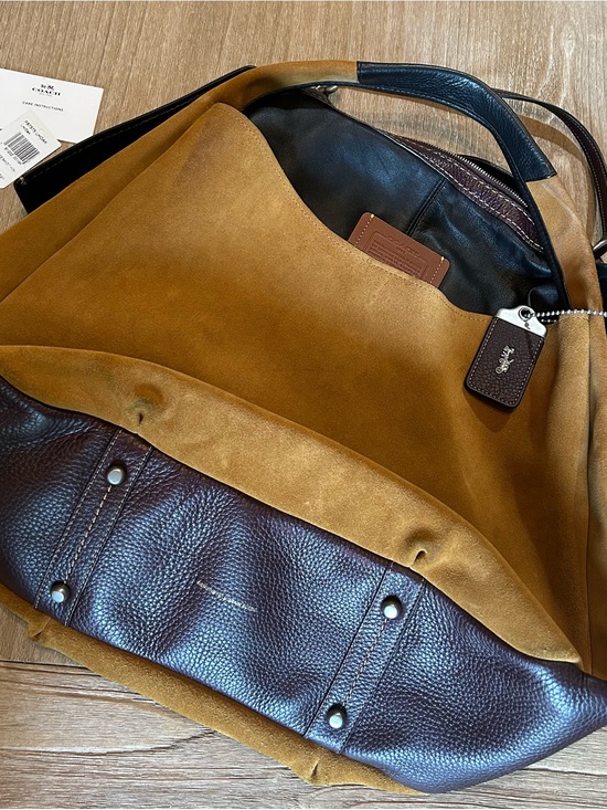 Coach Handbags - COACH Suede Hobo Bag